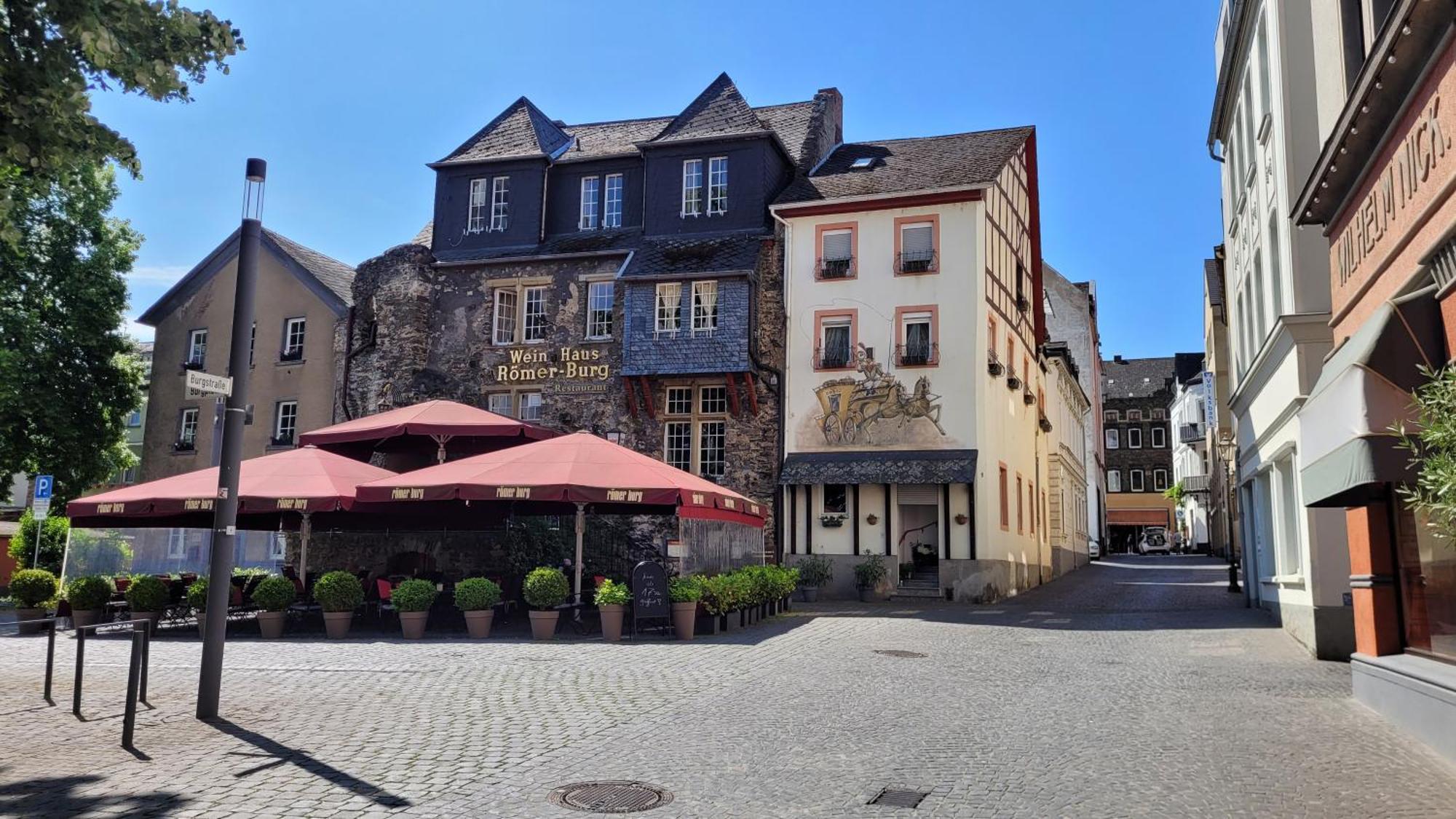 Urlaub Am Rhein, Ferienwohnung Mit Garten Boppard Eksteriør billede