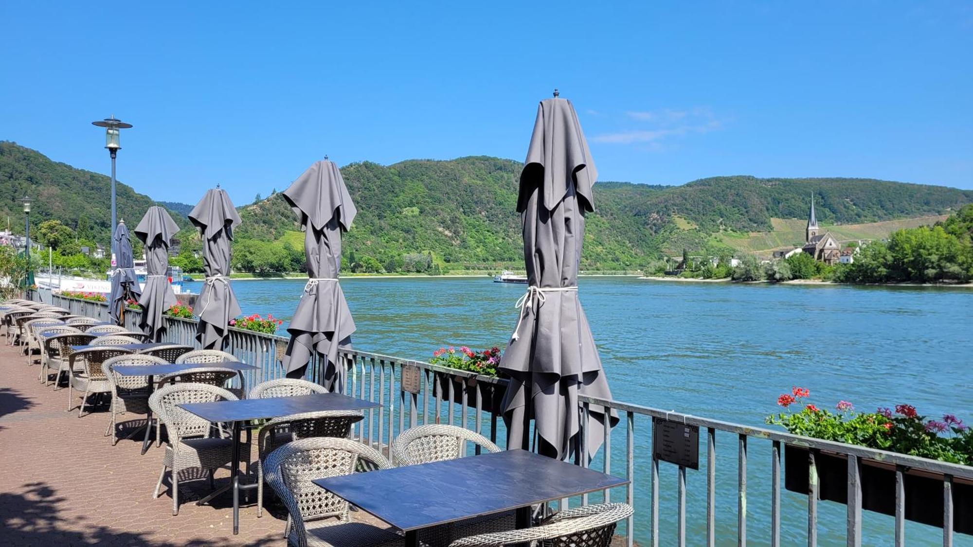 Urlaub Am Rhein, Ferienwohnung Mit Garten Boppard Eksteriør billede