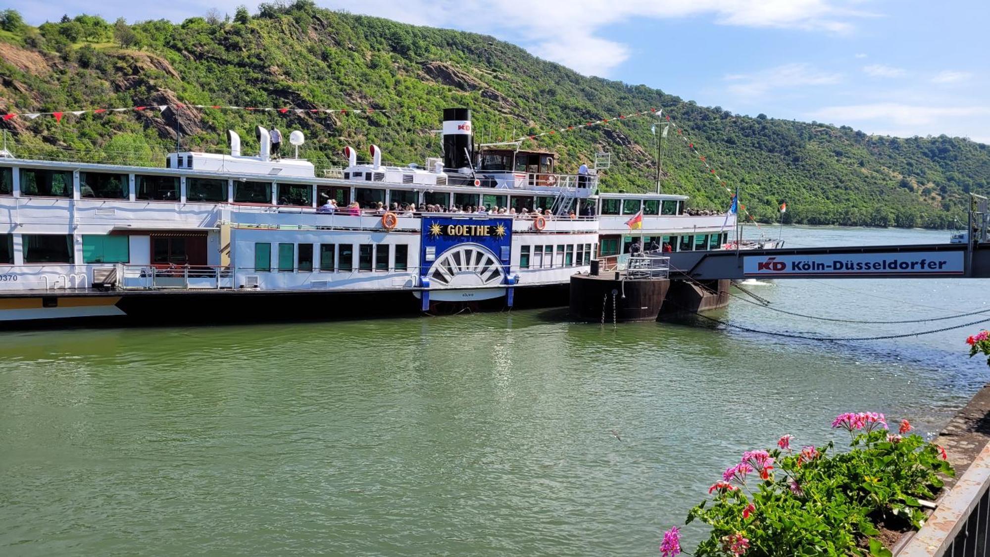 Urlaub Am Rhein, Ferienwohnung Mit Garten Boppard Eksteriør billede